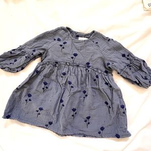 Zara Girl Muslin Dress